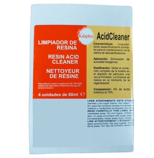 Limpador de resina Acid Cleaner (4 X 60ML)