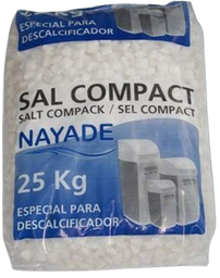 [onl52370] Sal em pastilhas para tratamento de água - Saco 25 Kg